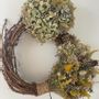 Floral decoration - LOU Hortensia Wreath - TERRA FIORA