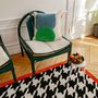 Design carpets - Houndstooth Tufted Wool Rug - COLORTHERAPIS