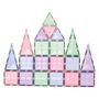 Jouets enfants - Cleverclixx Kit de Formes Géométriques de couleur pastel de 45 pièces - CLEVERCLIXX BV