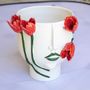 Vases - The  Conturbante in red - PATRIZIA ITALIANO