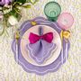Linge de table textile - Nappe de table Purple Willow ronde ⌀ 210 cm - ROSEBERRY HOME