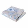 Linge de table textile - Nappe de table Blossom Blue - 130 cm x 300 cm - ROSEBERRY HOME