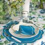 Table linen - Tablecloth Blue Sparrow - 130 cm x 250 cm - ROSEBERRY HOME
