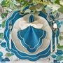 Table linen - Tablecloth Blue Sparrow - 130 cm x 250 cm - ROSEBERRY HOME