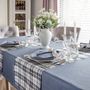 Linge de table textile - Nappe de table Royal Blue - 150 cm x 300 cm - ROSEBERRY HOME