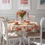 Table linen - Tablecloth Poppy round - ⌀ 140 cm - ROSEBERRY HOME