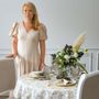Table linen - Tablecloth Petali round -   ⌀ 210 cm  - ROSEBERRY HOME