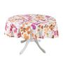 Linge de table textile - Nappe de table Purple Sparrow ronde - ⌀ 140 cm - ROSEBERRY HOME