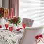 Christmas table settings - Tablecloth Very Merry - 140 cm x 300 cm - ROSEBERRY HOME