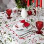 Christmas table settings - Tablecloth Very Merry - 140 cm x 300 cm - ROSEBERRY HOME