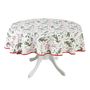 Table linen - Tablecloth Very Merry Christmas round - ⌀ 140 cm - ROSEBERRY HOME