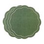 Table linen - Tablecloth Very Merry Christmas round - ⌀ 140 cm - ROSEBERRY HOME