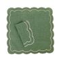 Table linen - Tablecloth Very Merry Christmas round - ⌀ 140 cm - ROSEBERRY HOME