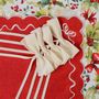 Linge de table textile - Nappe de table Very Holly - 140 cm x 200 cm - ROSEBERRY HOME
