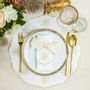 Serviettes - Arcs de velours Ivory Bows - 6 pièces - ROSEBERRY HOME