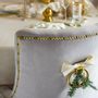 Serviettes - Arcs de velours Ivory Bows - 6 pièces - ROSEBERRY HOME