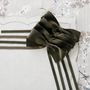 Linge de table textile - Arcs de velours Brown Bows - 6 pièces - ROSEBERRY HOME