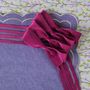 Linge de table textile - Arcs de velours Fuchsia Bows - 6 pièces - ROSEBERRY HOME