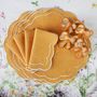 Table linen - Napkin rings Yellow Bows - 4 pieces - ROSEBERRY HOME