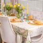 Table linen - Napkin rings Yellow Bows - 4 pieces - ROSEBERRY HOME