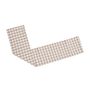 Table linen - Runner Beige Gingham - 40 cm x 140 cm - ROSEBERRY HOME