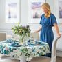 Table linen - Runner Blue Sparrow 50x150 - ROSEBERRY HOME