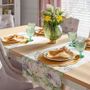 Linge de table textile - Brodé Sets de table Yellow Petali - 4 pièces - ROSEBERRY HOME