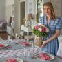 Table linen - Runner dwustronny Rose Garden & Stripes - ROSEBERRY HOME