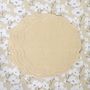 Table linen - Embroidered Placemats Beige Petali - 4 pieces - ROSEBERRY HOME