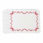 Linge de table textile - Brodé Sets de table Red Christmas Bows - ROSEBERRY HOME