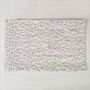 Table linen - Acrylic coated placemats Purple Catkins - 6 pieces - ROSEBERRY HOME