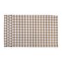 Linge de table textile - Sets de table Beige Gingham - 4 pièces - ROSEBERRY HOME