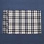 Table linen - Placemats Blue Plaid - 4 pieces - ROSEBERRY HOME