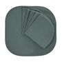 Table linen - Napkins  Royal Green - 6 pieces - ROSEBERRY HOME
