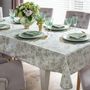 Table cloths - Tablecloth Toile de Jouy Green - 140 cm x 250 cm - ROSEBERRY HOME
