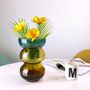 Vases - Élevez vos Présentations Florales : Vases à Bulles Moyens 24 x 16 x 16 - CLOUDNOLA