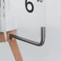 Clocks - Besonder NRH Standing Clock Mini - Hourly Slow Rotating Wooden Design - BEAMALEVICH