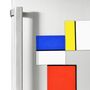 Objets de décoration - Aimants artistiques réfrigérateur Neoplasticism Mondrian - 12 pièces - BEAMALEVICH