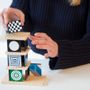 Decorative objects - HOUSE Op Art Construction Toy - Vasarely Inspired - BEAMALEVICH