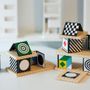 Decorative objects - HOUSE Op Art Construction Toy - Vasarely Inspired - BEAMALEVICH