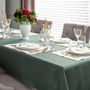 Table linen - Embroidered Placemats Candy Cane Panama - 4 pieces - ROSEBERRY HOME