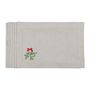 Table linen - Embroidered Placemats Mistletoe Mirha - 6 pieces - ROSEBERRY HOME