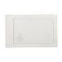 Table linen - Embroidered Placemats Candy Cane Silverline - 4 pieces - ROSEBERRY HOME
