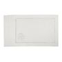 Table linen - Embroidered Placemats Mistletoe Silverline - 6 pieces - ROSEBERRY HOME