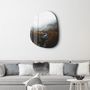 Other wall decoration - The Hill Amorphous Collection Glass Wall Art 88CMX68CM - ARTDESIGNA