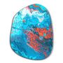 Other wall decoration - Lava in the Ocean Amorphous Collection Glass Wall Art 88CMX68CM - ARTDESIGNA
