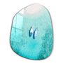 Other wall decoration - Maldives Amorphous Collection Glass Wall Art 88CMX68CM - ARTDESIGNA