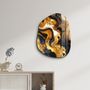 Autres décorations murales - Racines dorées Art mural en verre de la collection Amorphe 88CMX68CM - ARTDESIGNA