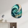 Autres décorations murales - Gouttes Art mural en verre de la collection Amorphe 88CMX68CM - ARTDESIGNA