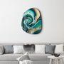 Autres décorations murales - Gouttes Art mural en verre de la collection Amorphe 88CMX68CM - ARTDESIGNA